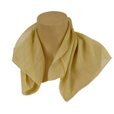 Neck Scarf Solid Color Burgundy - Light weight -Solid Color